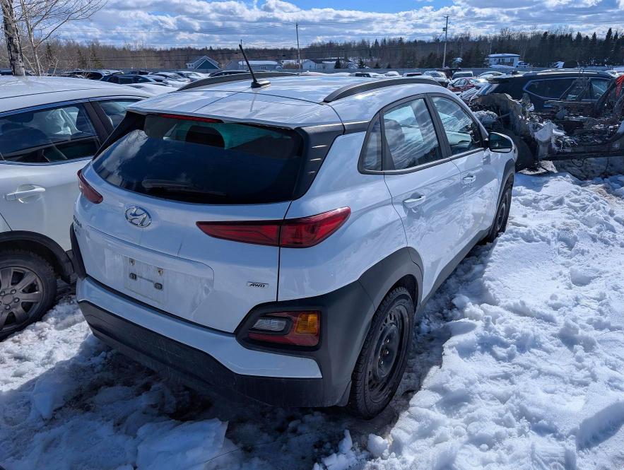 2020 Hyundai Kona VIN KM8K2CAA4LU500117 COPART salvage auction — SIDE, Qc - Gravement Accidente, sold $275 on 2026-07-21 (photo 3)