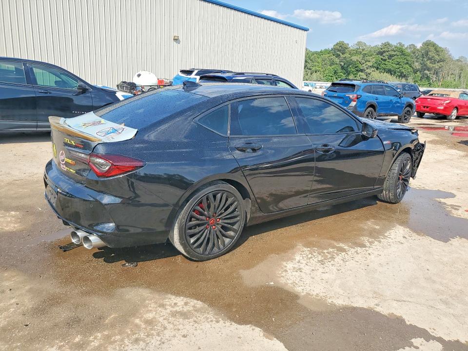 2022 Acura Tlx VIN 19UUB7F0XNA001428 COPART salvage auction — FRONT END, Sc - Cert Of Title-Salvage, sold $4,400 on 2026-07-04 (photo 3)