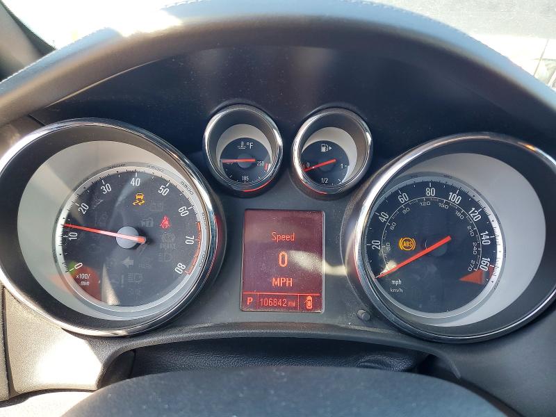 2016 Buick Cascada VIN W04WT3N50GG136423 COPART salvage auction — HAIL, Ia - Cert Of Title-Salvage Title, sold $3,050 on 2026-07-08 (photo 9)