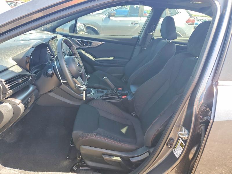 2022 Subaru Wrx VIN JF1VBAF60N9028701 COPART salvage auction — HAIL, Ia - Cert Of Title-Salvage Title, sold $12,300 on 2026-07-31 (photo 7)