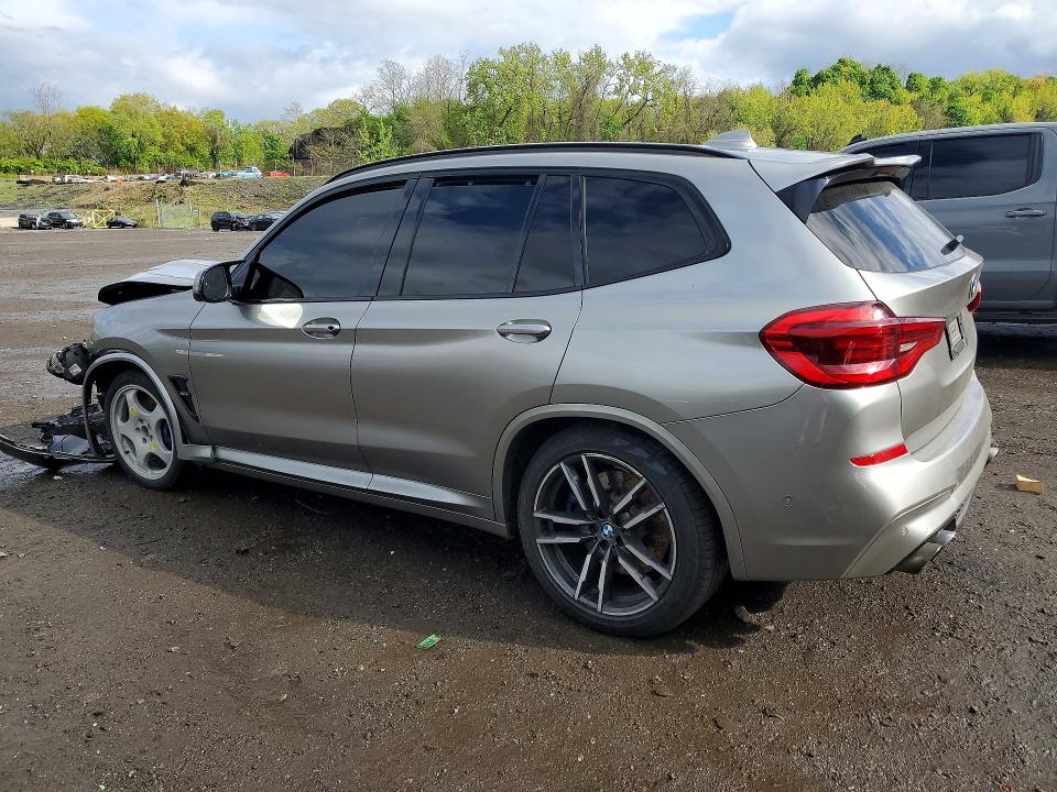 2020 BMW X3 VIN 5YMTS0C06L9B30328 COPART salvage auction — FRONT END, NY - MV-907A SALVAGE CERTIFICATE, sold $9,200 on 2026-07-02 (photo 2)