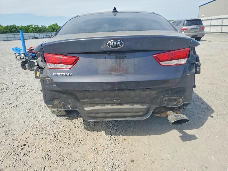 2017 Kia Optima VIN 5XXGT4L38HG162424 COPART salvage auction — REAR END, Nc - Salvage Certificate Of Title, sold $2,350 on 2026-07-22 (photo 6)