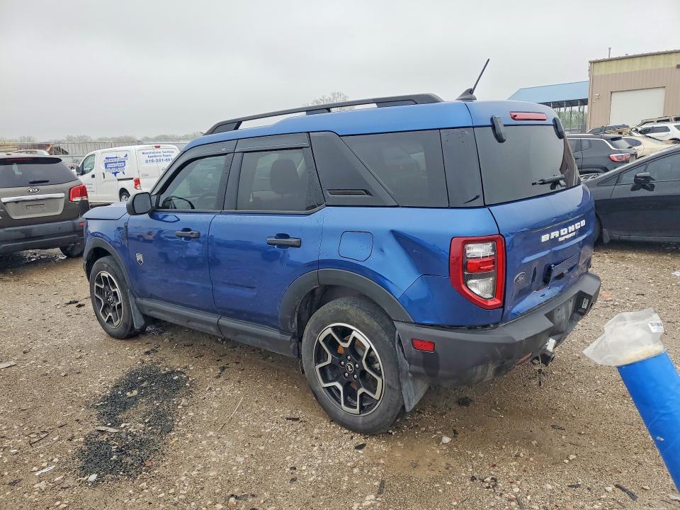 2024 Ford Bronco VIN 3FMCR9B61RRE75707 COPART salvage auction — REAR END, Ks - Cert Of Title-Salvage, sold $8,100 on 2026-07-02 (photo 2)