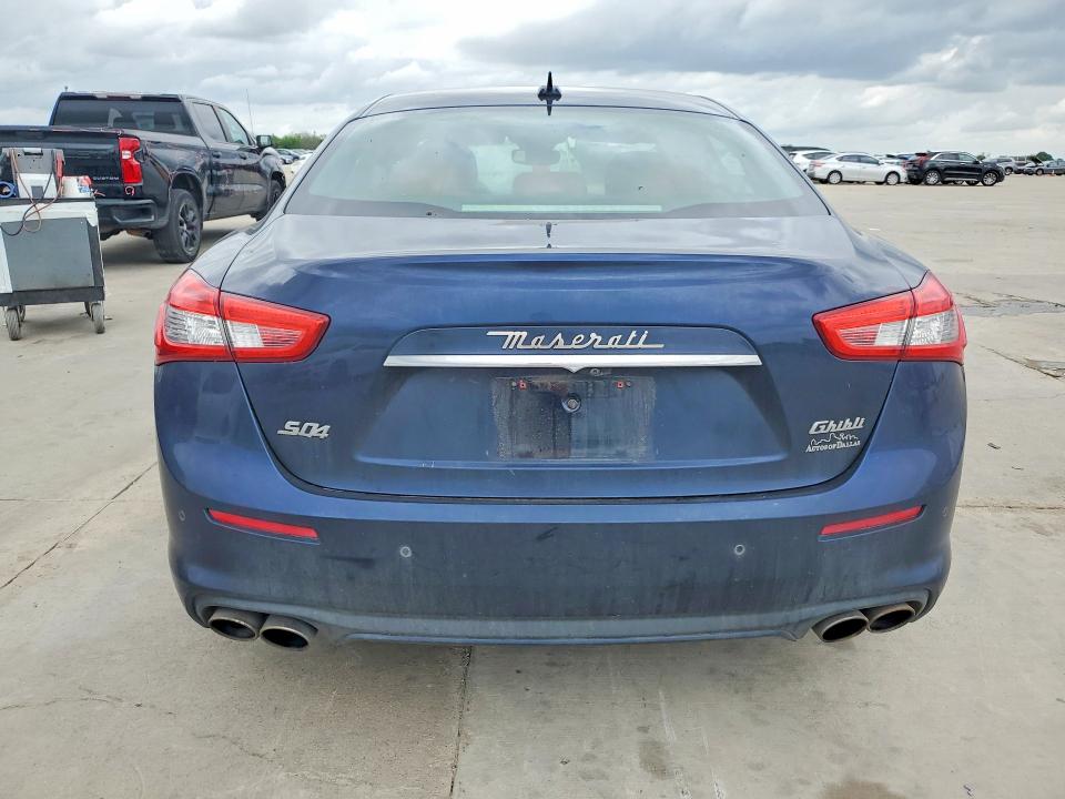 2019 Maserati Ghibli VIN ZAM57YTL7K1319118 COPART salvage auction — FRONT END, Tx - Salvage Vehicle Title, sold $10,900 on 2026-07-09 (photo 6)