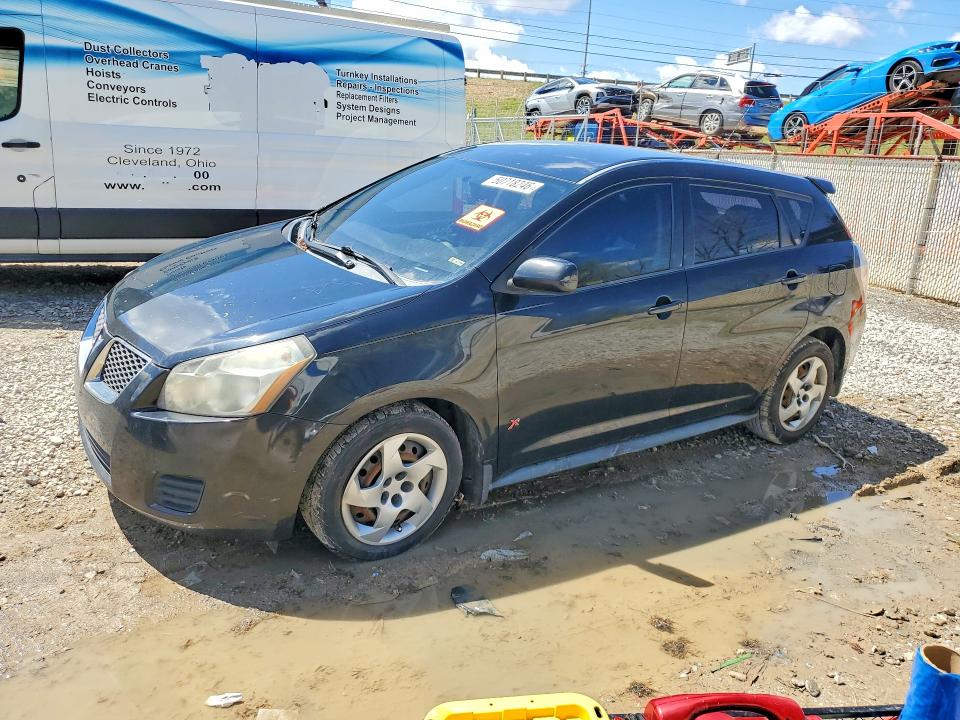 2009 Pontiac Vibe VIN 5Y2SP67899Z461693 COPART salvage auction — MINOR DENT/SCRATCHES, TX - SALVAGE VEHICLE TITLE, sold $1,450 on 2026-07-15 (photo 1)