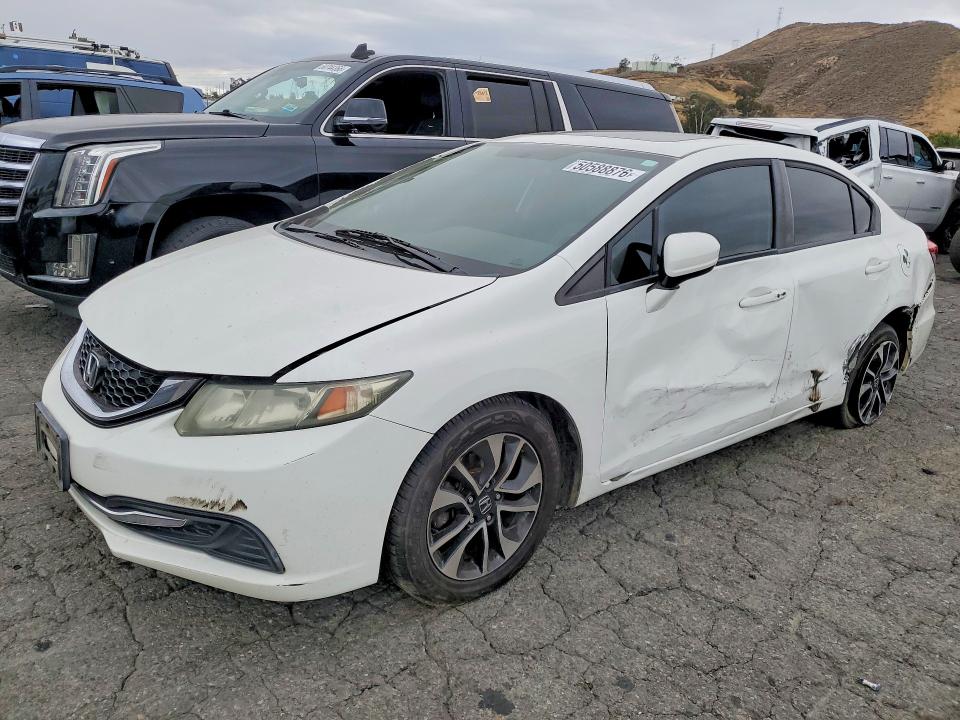2014 Honda Civic VIN 19XFB2F84EE247517 — COPART salvage auction photo