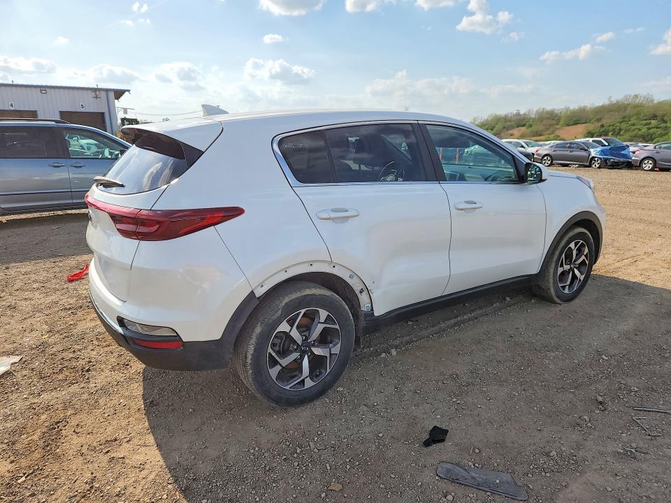 2022 Kia Sportage VIN KNDPM3AC3N7013322 COPART salvage auction — VANDALISM, Il - Certificate Of Title, sold $5,400 on 2026-07-12 (photo 3)