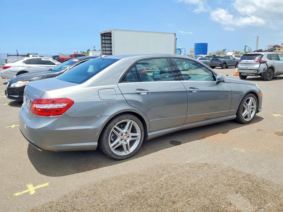 2012 Mercedes-benz E-klasse VIN WDDHF8JB8CA642356 COPART salvage auction — REAR END, Hi - Certificate Of Title, sold $5,300 on 2026-07-06 (photo 3)