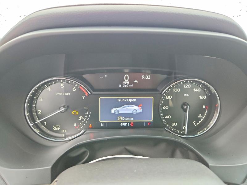 2023 Cadillac Ct4 VIN 1G6DF5RK0P0104552 COPART salvage auction — FRONT END, Il - Salvage Certificate, sold $8,300 on 2026-07-14 (photo 9)