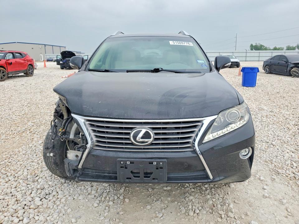 2015 Lexus Rx VIN 2T2ZK1BA6FC203918 COPART salvage auction — UNDERCARRIAGE, Tx - Salvage Vehicle Title, sold $7,800 on 2026-07-09 (photo 5)
