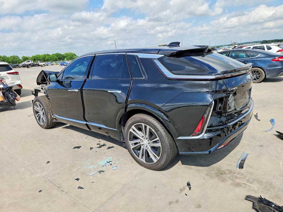 2026 Cadillac Lyriq VIN 1GYKPRRK8TZ300103 COPART salvage auction — FRONT END, Tx - Certificate Of Title, sold $16,200 on 2026-08-13 (photo 2)