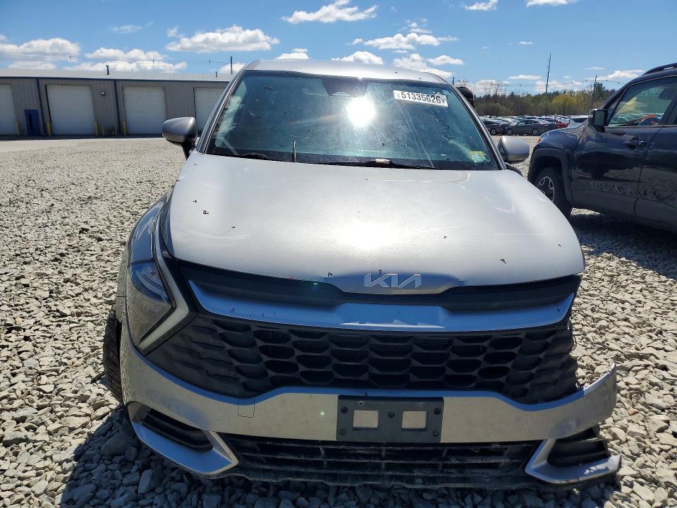 2023 Kia Sportage VIN KNDPUCAF0P7039096 COPART salvage auction — FRONT END, Va - Certificate Of Title (P), sold $7,100 on 2026-07-08 (photo 5)