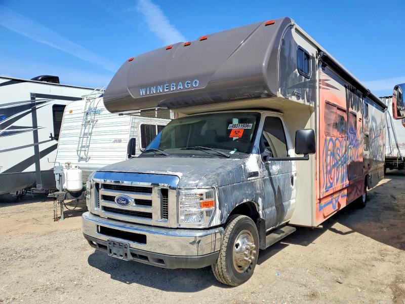 2018 Ford Econoline VIN 1FDXE4FS0JDC30126 COPART salvage auction — VANDALISM, Ca - Salvage Certificate, sold $7,700 on 2026-07-23 (photo 2)