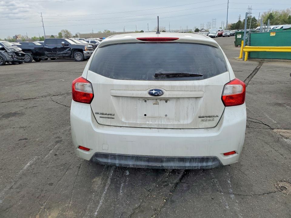 2014 Subaru Impreza VIN JF1GPAA65EH334767 COPART salvage auction — HAIL, Tx - Certificate Of Title, sold $2,050 on 2026-07-28 (photo 6)