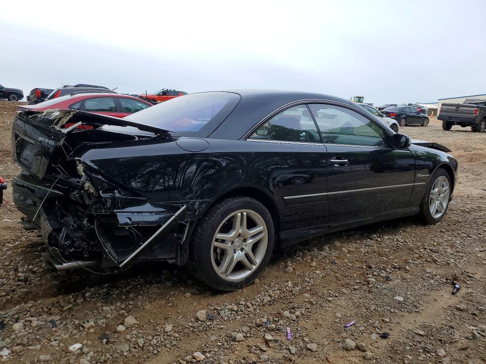 2005 Mercedes-benz Cl-class VIN WDBPJ74J25A045058 COPART salvage auction — REAR END, GA - CERT OF TITLE-SALVAGE, sold $3,500 on 2026-07-17 (photo 3)