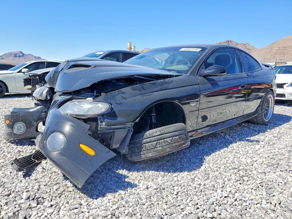2006 Pontiac Gto VIN 6G2VX12UX6L810368 COPART salvage auction — FRONT END, Nv - Salvage Title, sold $3,550 on 2026-07-13 (photo 1)