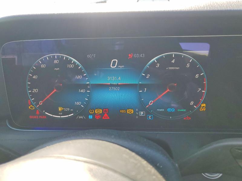 2023 Mercedes-benz E-klasse VIN W1KZF5KBXPB157962 COPART salvage auction — FRONT END, Salvage Title, sold $20,700 on 2026-07-20 (photo 9)