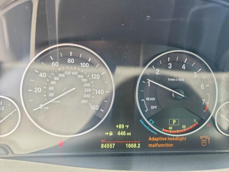 2015 BMW 4er VIN WBA3N3C50FK232518 COPART salvage auction — FRONT END, Tx - Salvage Vehicle Title, sold $1,850 on 2026-07-07 (photo 9)