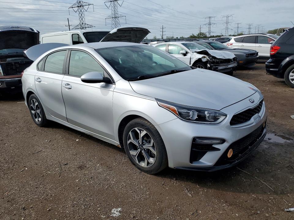 2019 Kia Forte VIN 3KPF24AD7KE006109 COPART salvage auction — REAR END, IL - SALVAGE CERTIFICATE, sold $3,350 on 2026-07-02 (photo 4)