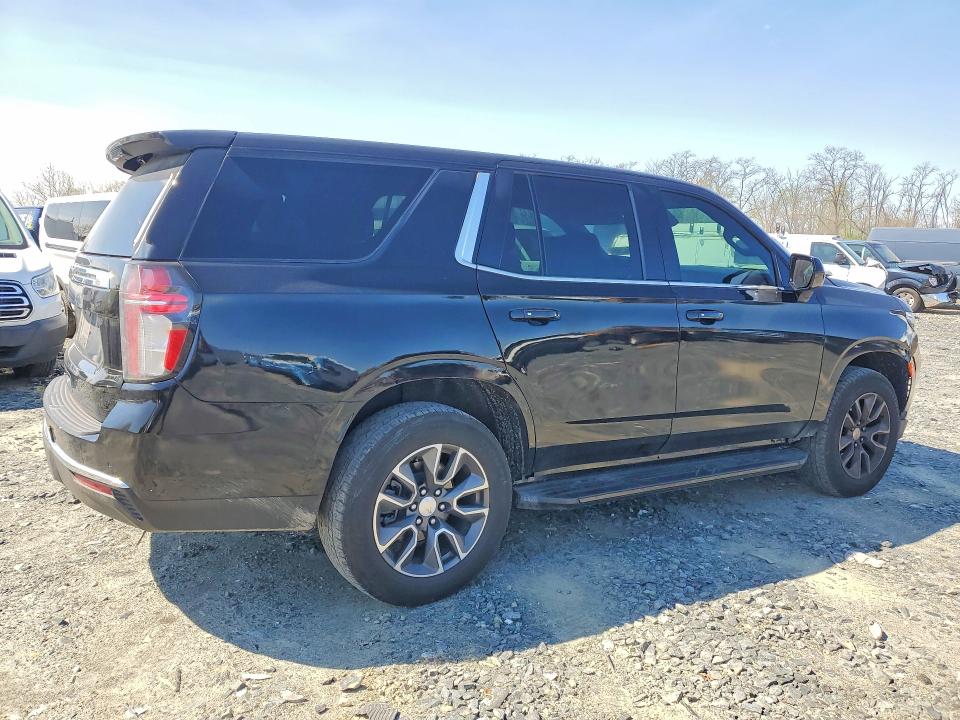 2023 Chevrolet Tahoe VIN 1GNSKLED7PR404636 COPART salvage auction — FRONT END, Md - Certificate Of Title, sold $25,250 on 2026-07-09 (photo 3)