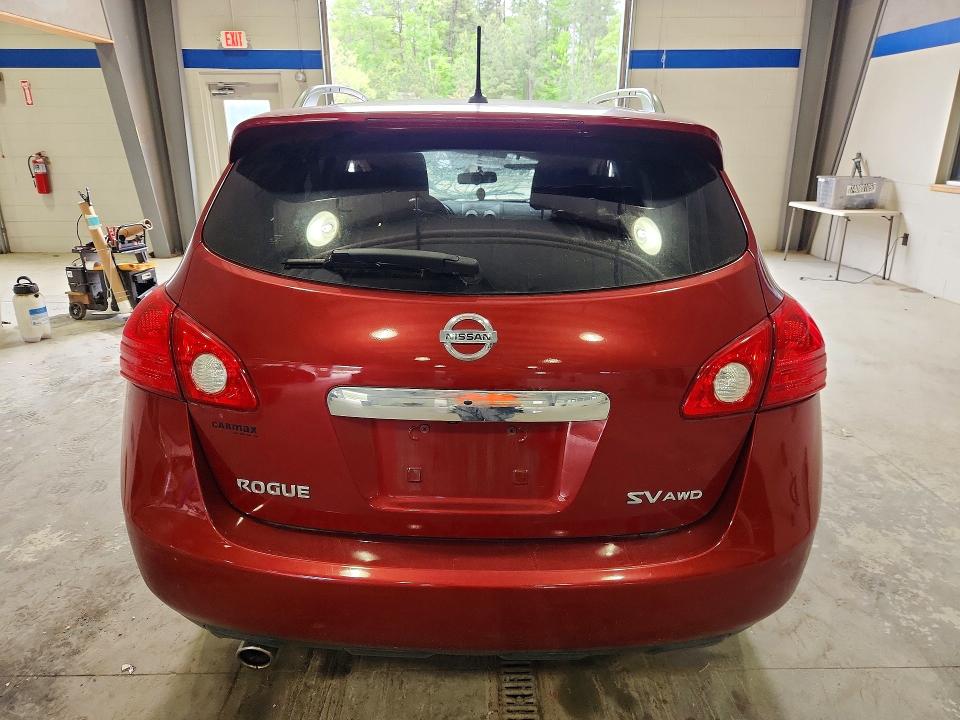 2012 Nissan Rogue VIN JN8AS5MV7CW361569 COPART salvage auction — ALL OVER, Va - Cert Of Title - Salvage, sold $350 on 2026-07-31 (photo 6)