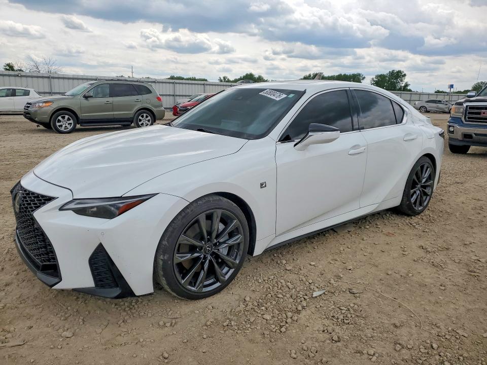2021 Lexus VIN JTHGZ1B27M5045825 COPART salvage auction — HAIL, Ks - Cert Of Title-Salvage, sold $19,100 on 2026-07-02 (photo 1)