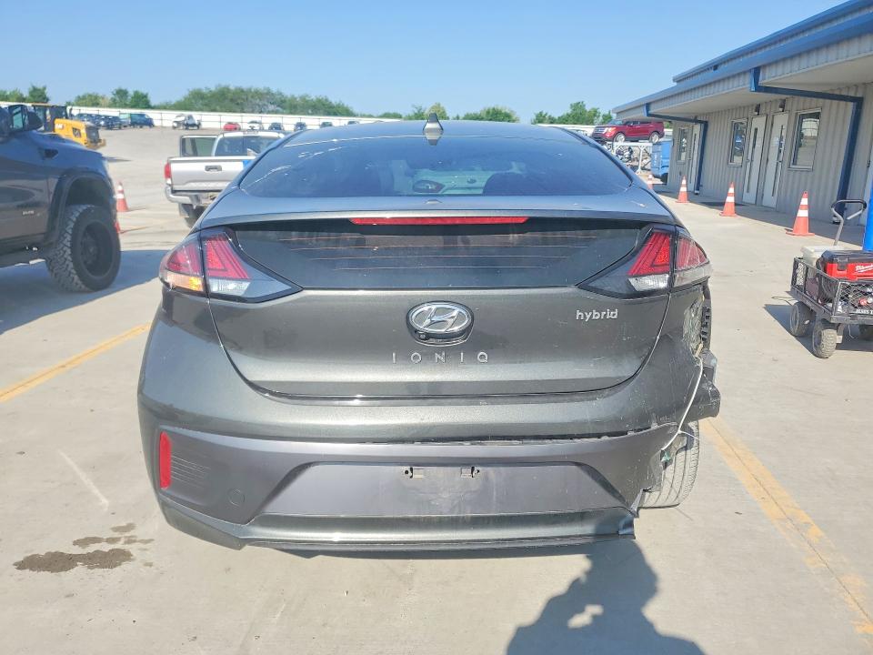2021 Hyundai Ioniq VIN KMHC85LCXMU248338 COPART salvage auction — REAR END, Ky - Cert Of Title-Salvage, sold $4,100 on 2026-07-23 (photo 6)