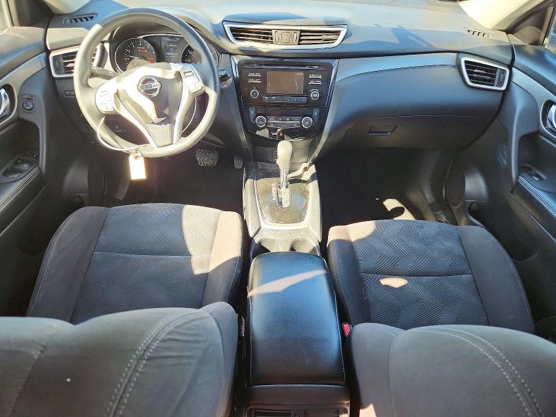 2016 Nissan Rogue VIN KNMAT2MV7GP627034 COPART salvage auction — FRONT END, Ut - Salvage Certificate, sold $725 on 2026-07-14 (photo 8)
