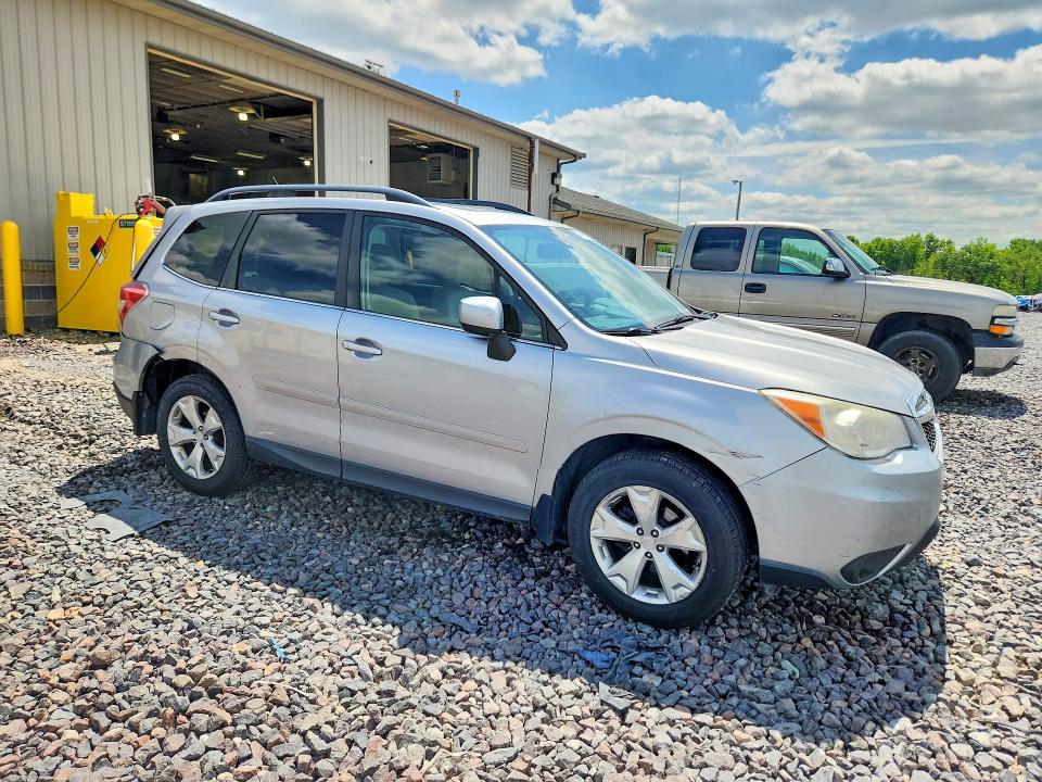 2014 Subaru Forester VIN JF2SJAHC0EH526391 COPART salvage auction — REAR END, Mo - Salvage Certificate Of Title, sold $325 on 2026-07-07 (photo 4)
