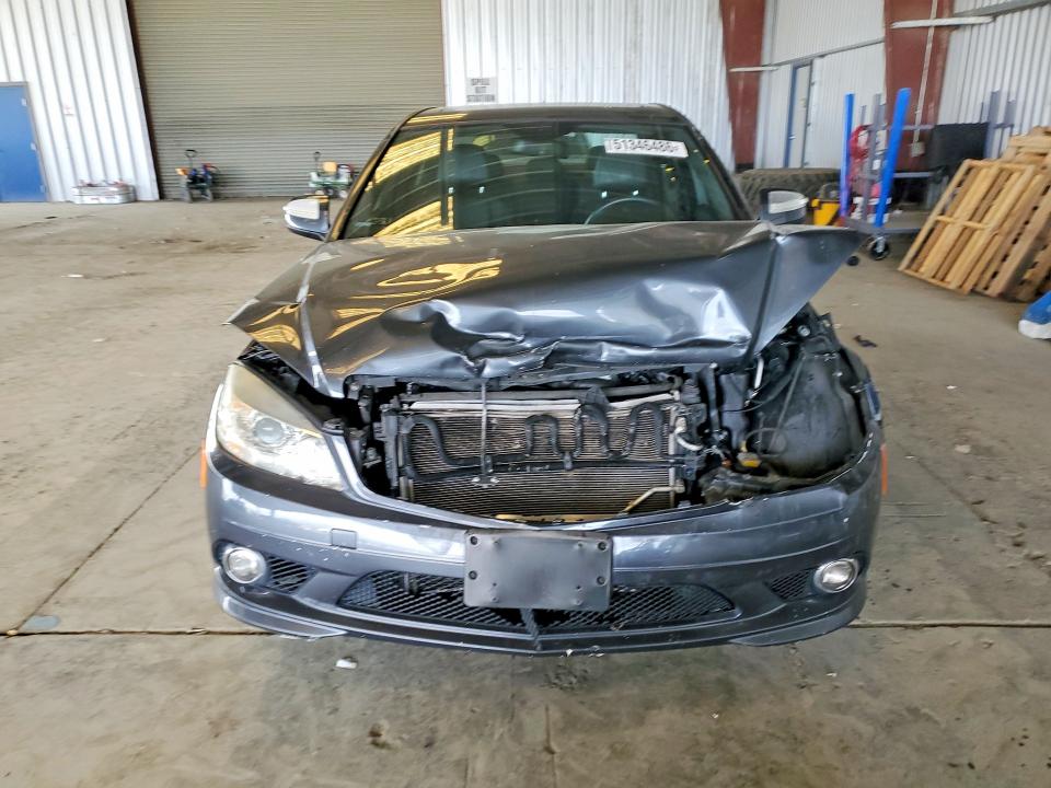 2009 Mercedes-benz C-klasse VIN WDDGF54X89R083211 COPART salvage auction — FRONT END, Ca - Salvage Certificate, sold $325 on 2026-07-02 (photo 5)