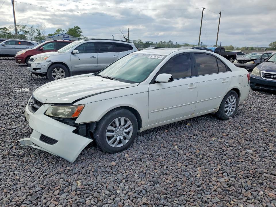 2008 Hyundai Sonata VIN 5NPET46F88H379795 COPART salvage auction — FRONT END, In - Cert Of Title - Rebuilt Vehicl, sold $500 on 2026-07-07 (photo 1)