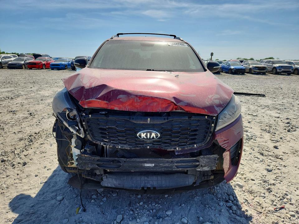 2019 Kia Sorento VIN 5XYPG4A59KG591650 COPART salvage auction — FRONT END, Al - Cert Of Title-Salvage Title, sold $3,619 on 2026-07-29 (photo 5)