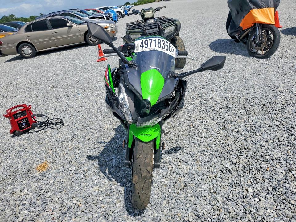 2024 Kawasaki Ex VIN ML5EXEP17RDAC6588 COPART salvage auction — MECHANICAL, Tx - Salvage Vehicle Title, sold $1,600 on 2026-07-02 (photo 2)