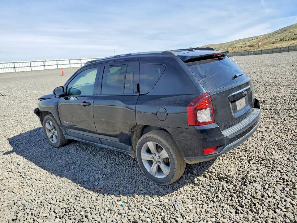 2016 Jeep Compass VIN 1C4NJCBAXGD560508 COPART salvage auction — FRONT END, Ca - Salvage Certificate, sold $575 on 2026-07-09 (photo 2)