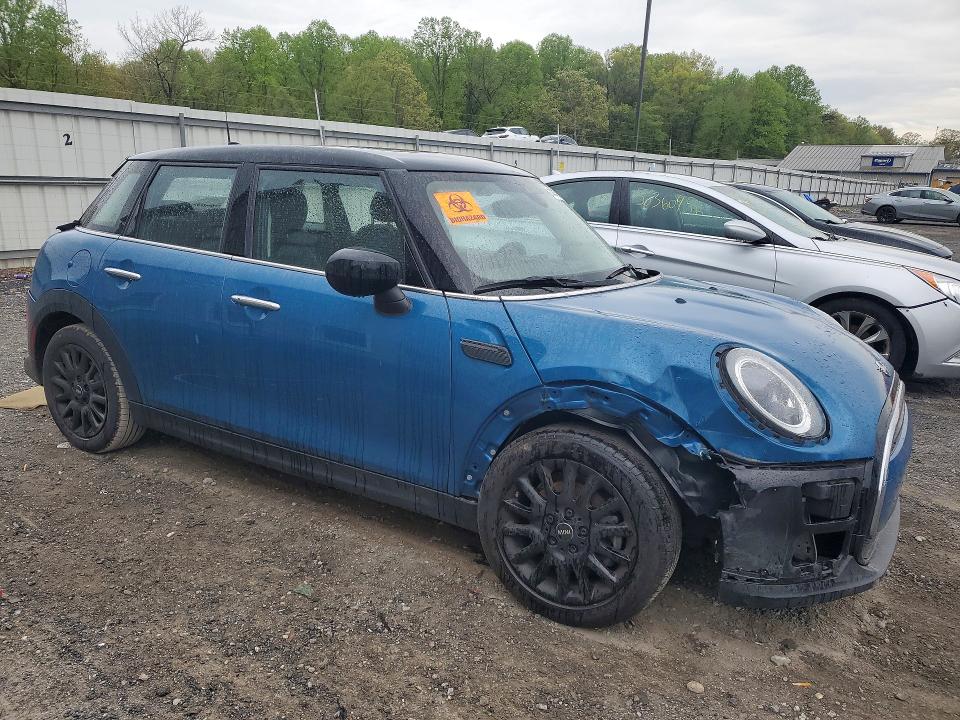 2023 Mini Cooper VIN WMW33DK00P2U08731 COPART salvage auction — REAR END, Salvage Title, sold $8,500 on 2026-07-20 (photo 4)