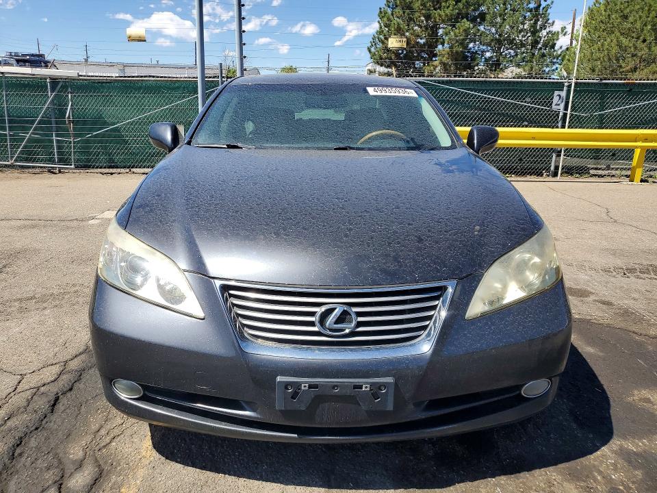 2007 Lexus Es 350 VIN JTHBJ46G172093030 COPART salvage auction — REAR END, Co - Rebuilt Salvage - Dealer Only, sold $900 on 2026-07-07 (photo 5)