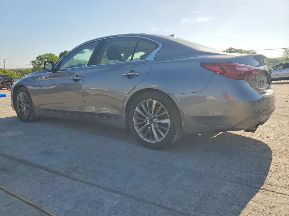 2019 Infiniti Q50 VIN JN1EV7AP1KM518192 COPART salvage auction — MINOR DENT/SCRATCHES, Tn - Salvage Certificate, sold $2,200 on 2026-07-22 (photo 2)