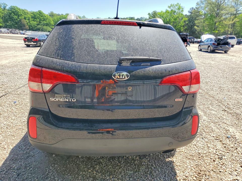 2015 Kia Sorento VIN 5XYKT3A60FG607216 COPART salvage auction — FRONT END, Nc - Salvage Certificate Of Title, sold $1,300 on 2026-07-06 (photo 6)