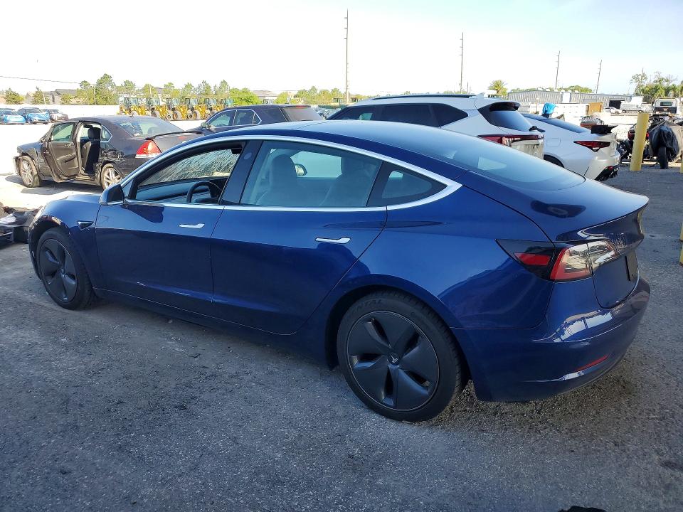 2020 Tesla Model 3 VIN 5YJ3E1EB9LF803104 COPART salvage auction — SIDE, FL, sold $3,750 on 2026-07-24 (photo 2)