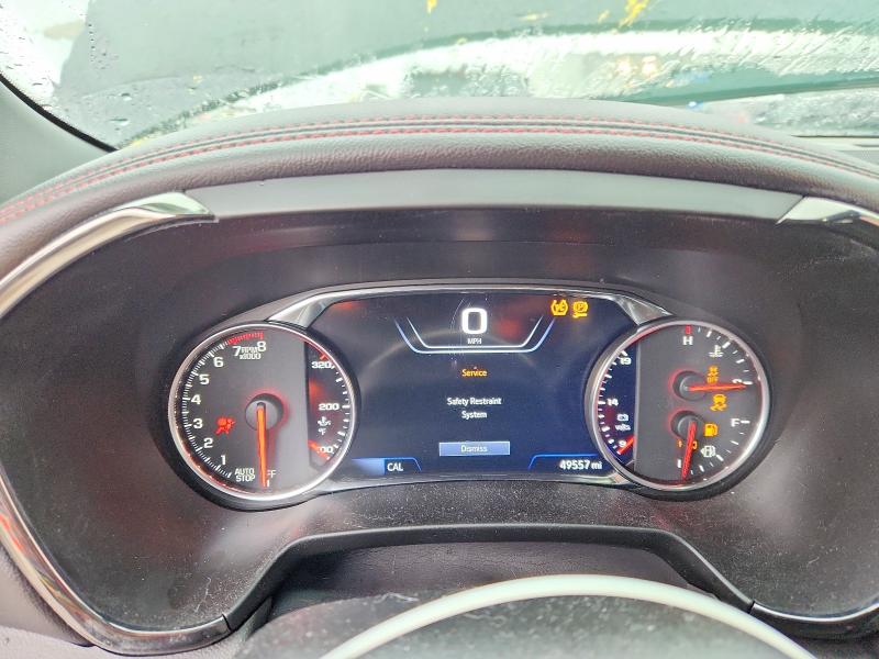 2022 Chevrolet VIN 3GNKBERS1NS146886 COPART salvage auction — WATER/FLOOD, Tx - Salvage Title-Flood Damage, sold $7,900 on 2026-07-02 (photo 9)