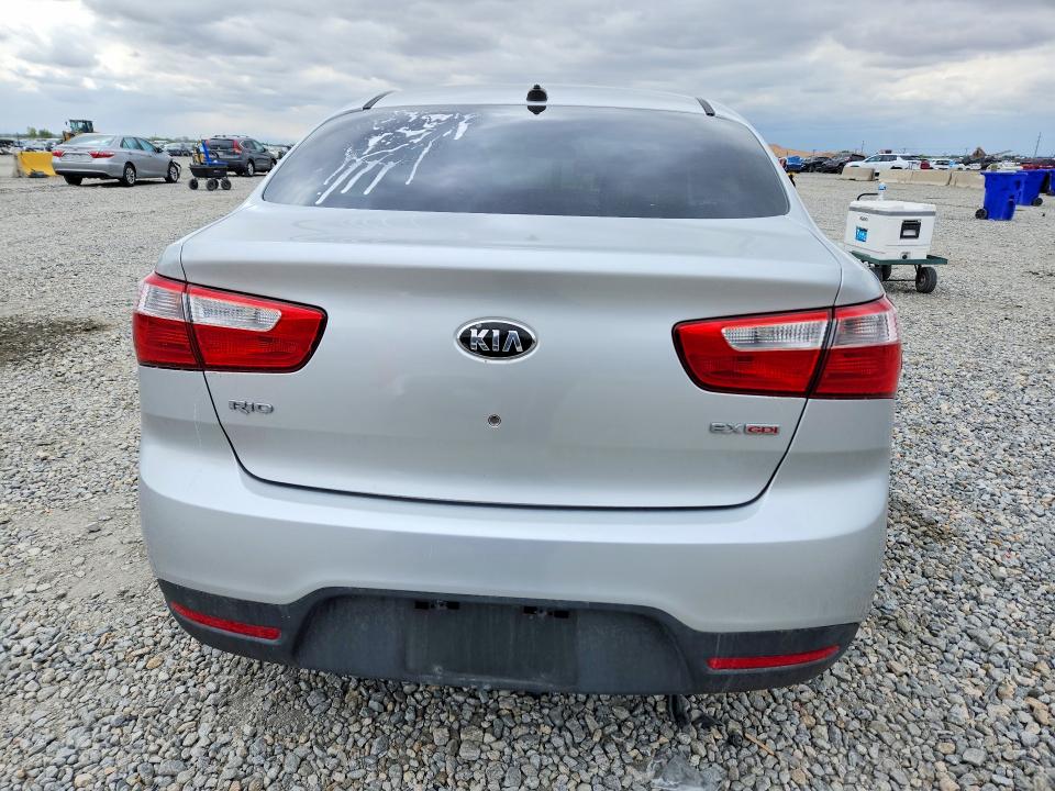 2013 Kia Rio VIN KNADN4A38D6149985 COPART salvage auction — FRONT END, CO - PUBLIC - SALVAGE TITLE (P), sold $250 on 2026-07-02 (photo 6)