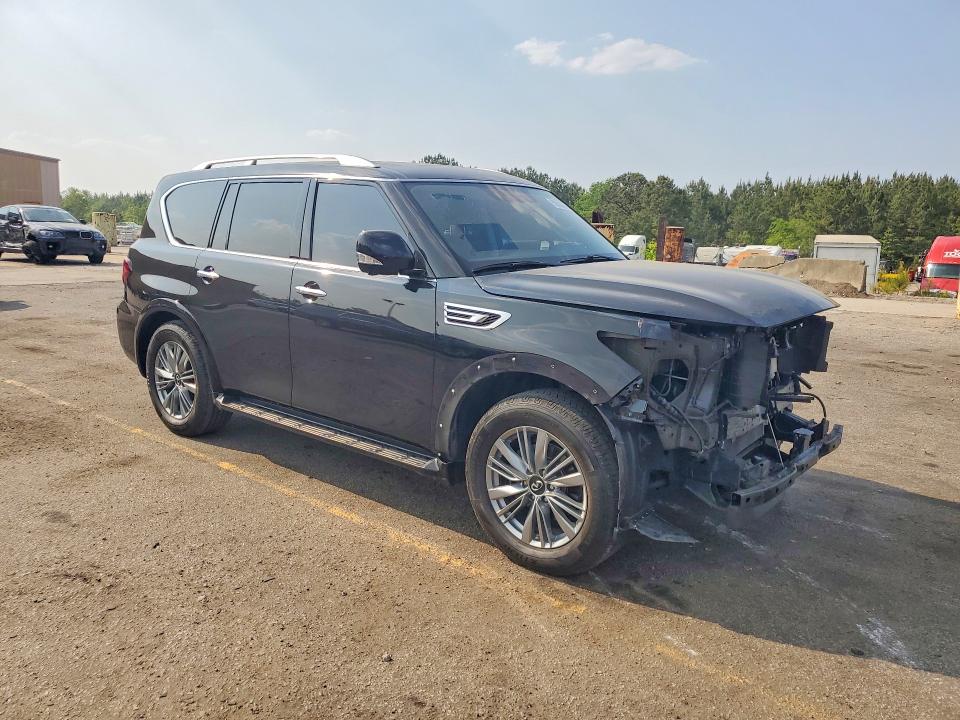 2022 Infiniti Qx80 VIN JN8AZ2AF7N9742198 COPART salvage auction — FRONT END, Sc - Cert Of Title-Salvage, sold $10,100 on 2026-07-10 (photo 4)