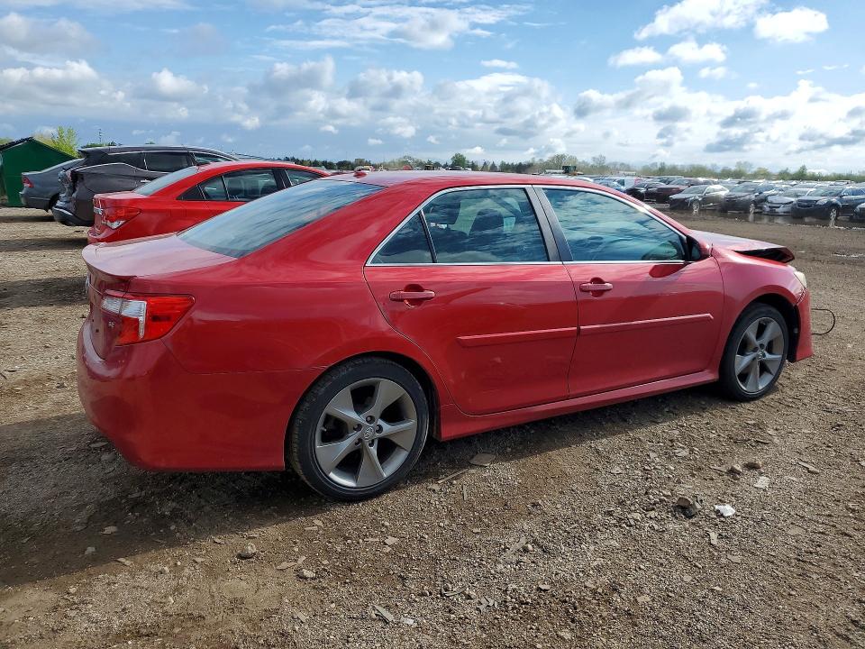 2012 Toyota Camry VIN 4T1BF1FK1CU627272 COPART salvage auction — FRONT END, Il - Salvage Certificate, sold $1,900 on 2026-07-09 (photo 3)
