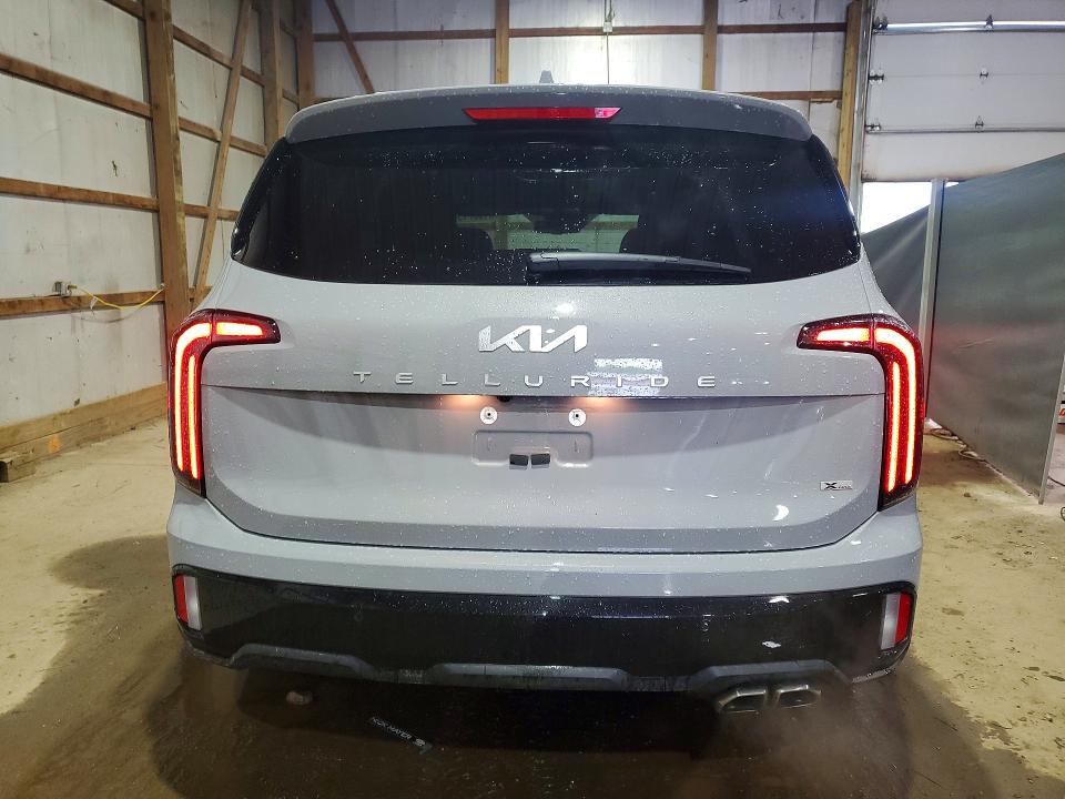 2024 Kia Telluride VIN 5XYP3DGC7RG550204 COPART salvage auction — HAIL, OH - CERT OF TITLE-SALVAGE, sold $22,400 on 2026-07-02 (photo 6)