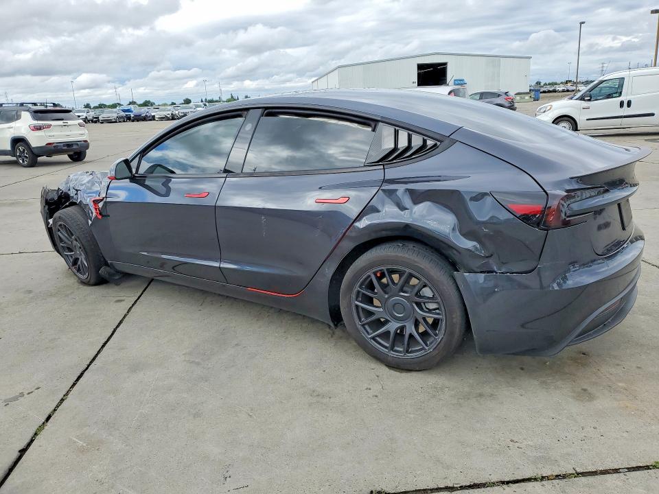 2024 Tesla Model 3 VIN 5YJ3E1EAXRF783610 COPART salvage auction — FRONT END, Salvage Title, sold $9,100 on 2026-07-20 (photo 2)