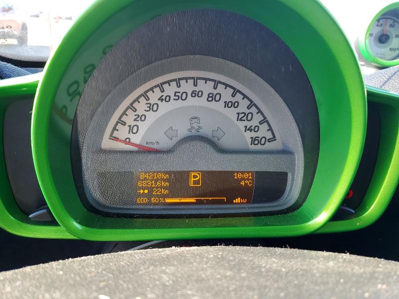 2015 Smart Fortwo VIN WMEEJ9AA6FK838823 COPART salvage auction — FRONT END, Salvage Title, sold $2,650 on 2026-07-14 (photo 9)