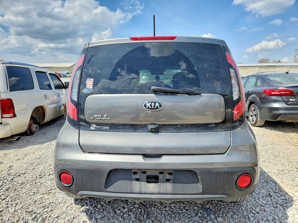 2019 Kia Soul VIN KNDJN2A29K7686499 COPART salvage auction — FRONT END, Id - Salvage Certificate Of Title, sold $300 on 2026-07-21 (photo 6)