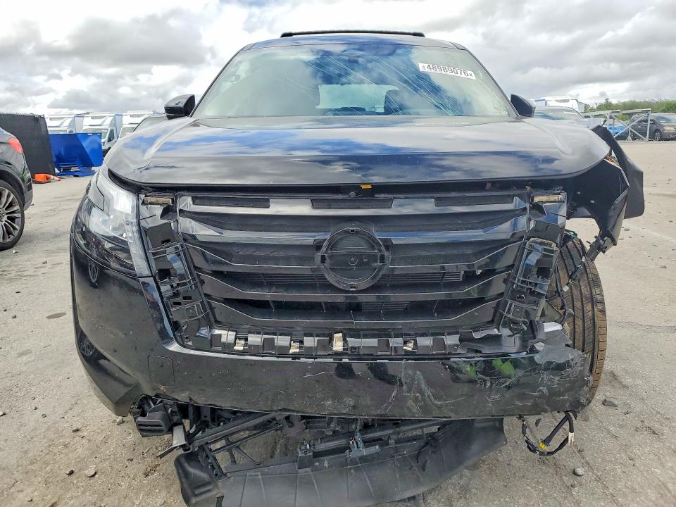 2025 Nissan Pathfinder VIN 5N1DR3BA5SC276573 COPART salvage auction — FRONT END, FL - CERT OF TITLE SLVG REBUILDABLE, sold $9,300 on 2026-07-02 (photo 5)