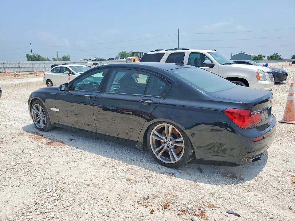 2013 BMW 7 series VIN WBAYE8C54DDE22135 COPART salvage auction — FRONT END, Tx - Certificate Of Title (P), sold $2,300 on 2026-07-09 (photo 2)