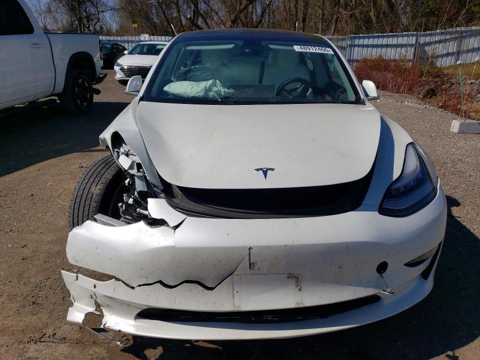 2020 Tesla VIN 5YJ3E1EB3LF789281 COPART salvage auction — FRONT END, Salvage Title, sold $1,200 on 2026-07-28 (photo 5)